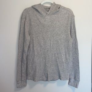 Gap waffles long sleeve with hood